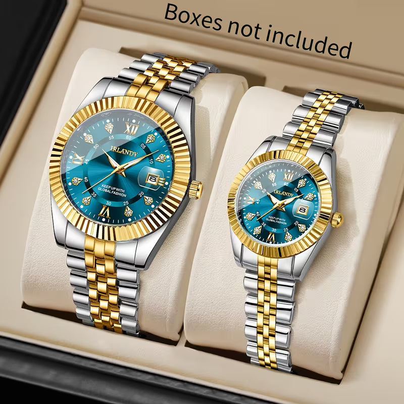 Elegant Couple Watches for Him & Her