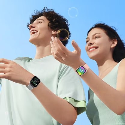 Focwony Smart Watch Compatible for Android/iOS Phones, 1.83” Full Touch Screen Fitness Tracker with,, Voice Control, 100+ Sport Modes, Step Counter, Smartwatch Suitable for & Android Smartphones write discription for this