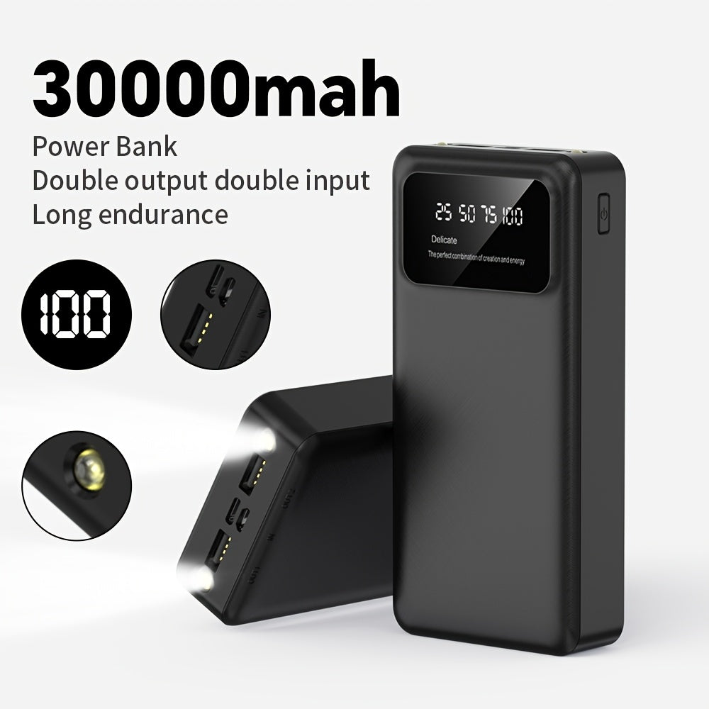 30000Mah Portable Power Bank 22.5W Fast Charging